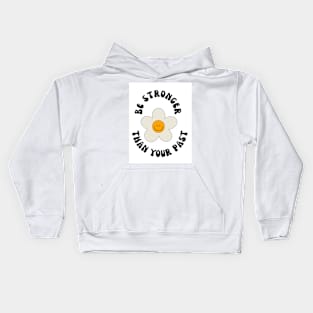 Smiling sunflower Kids Hoodie